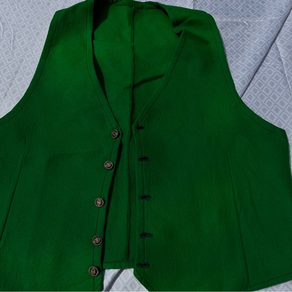 Green Women's Vest - Picture 1 of 3